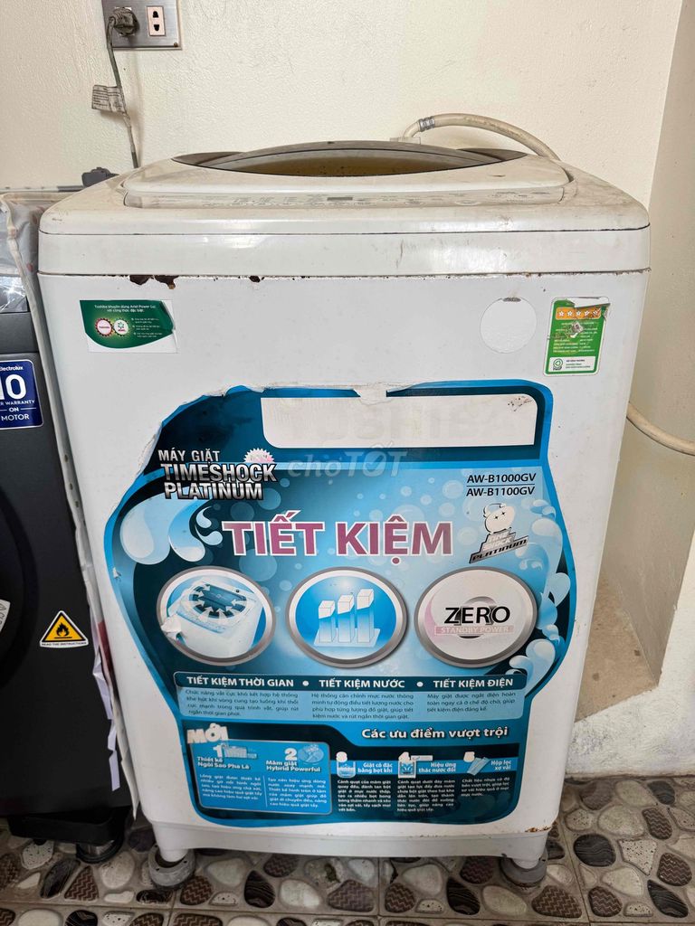 Máy giặt Toshiba 10kg Trắng. Mua bán Máy giặt tại Thị xã Sơn Tây Hà Nội được đăng bởi Gia Huy hình 1