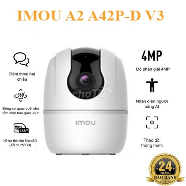 Cam IP 4K hình ảnh sắc nét A42P IMOU giá tốt