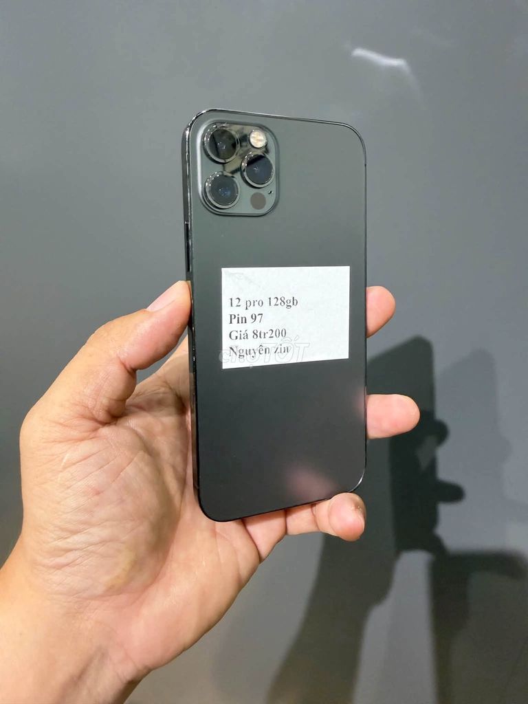 Apple iPhone 12 Pro 128GB Xám Nguyên zin. Mua bán Điện thoại tại Quận 1 Tp Hồ Chí Minh được đăng bởi Hội Đồ Điện Tử hình 1