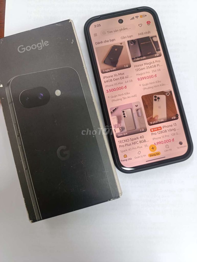 pixel 9a lock fullbox. Mua bán Điện thoại tại Quận Ninh Kiều Cần Thơ được đăng bởi pixel phone hình 1