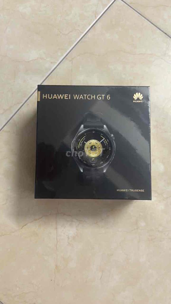 Huawei GT6 Đen Mới Newseal. Mua bán Thiết bị đeo thông minh tại Quận Tân Phú Tp Hồ Chí Minh được đăng bởi Quang Hoá hình 1