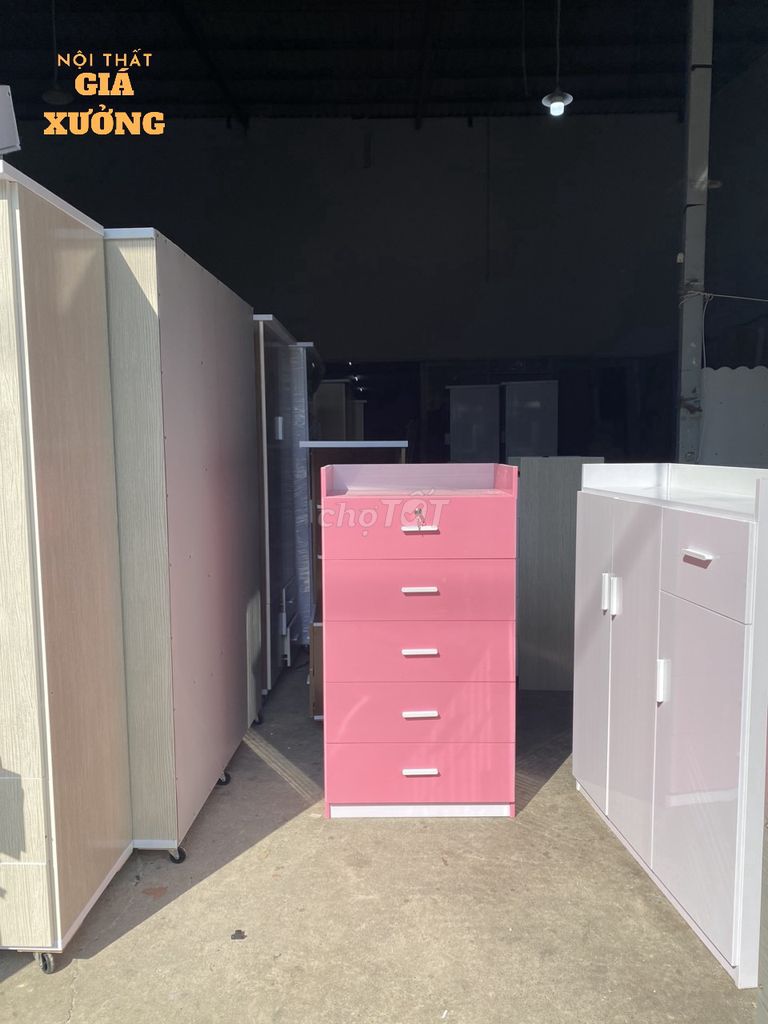 TỦ NHỰA CÓ 5 HỘC KÉO ---- NHIỀU MÀU MỚI. Mua bán Tủ, kệ gia đình tại Huyện Bình Chánh Tp Hồ Chí Minh được đăng bởi Nội thất giá xưởng TL hình 1