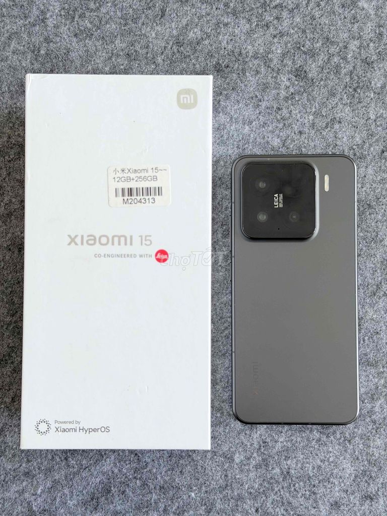 Xiaomi 15 12/256GB Đen Fullbox Keng Đẹp 99% 6863. Mua bán Điện thoại tại Quận Ninh Kiều Cần Thơ được đăng bởi Nguyên Mobile 65 hình 1