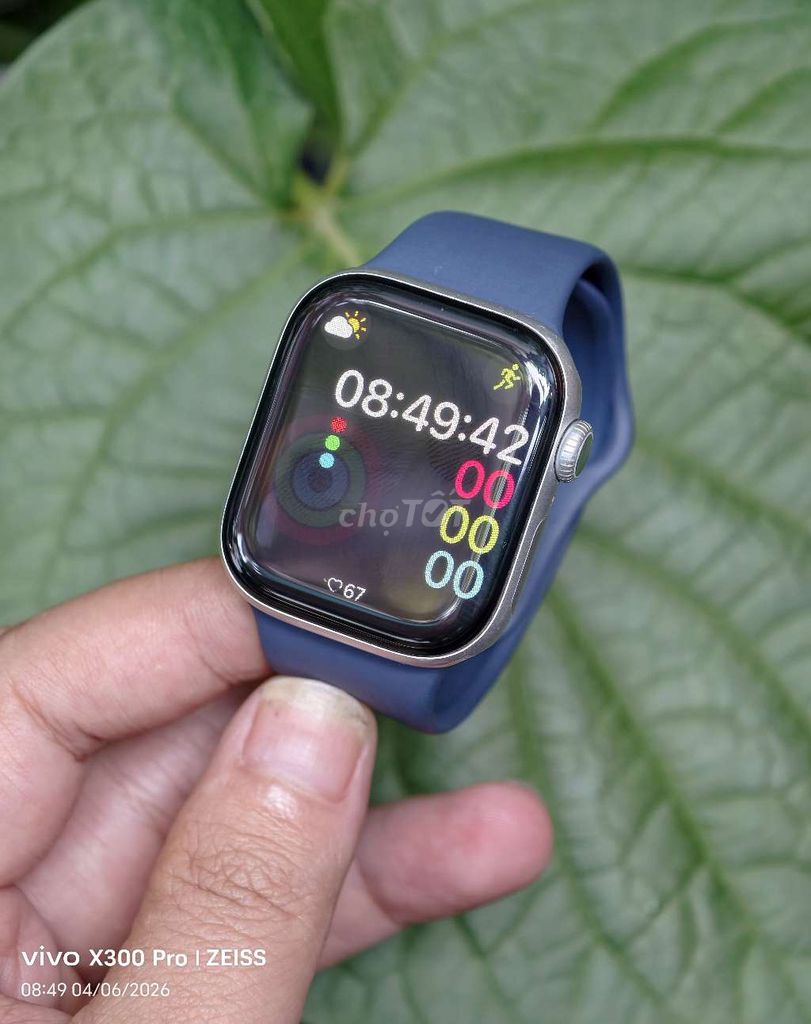 Apple Watch Series 10 Xám Silicone. Mua bán Thiết bị đeo thông minh tại Thành phố Hòa Bình Hòa Bình được đăng bởi Trần Bảo Khánh hình 1