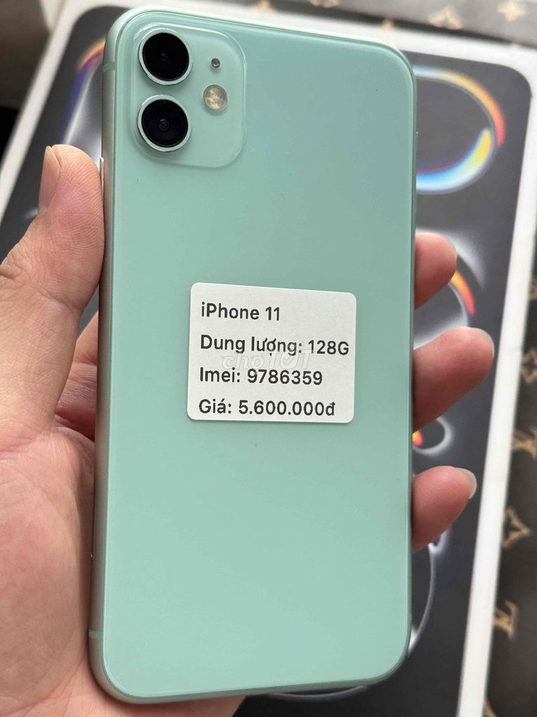 iPhone 11 128GB Xanh lá Đã sử dụng máy đẹp. Mua bán Điện thoại tại Thành phố Buôn Ma Thuột Đắk Lắk được đăng bởi Nguyễn Hoàng hình 1