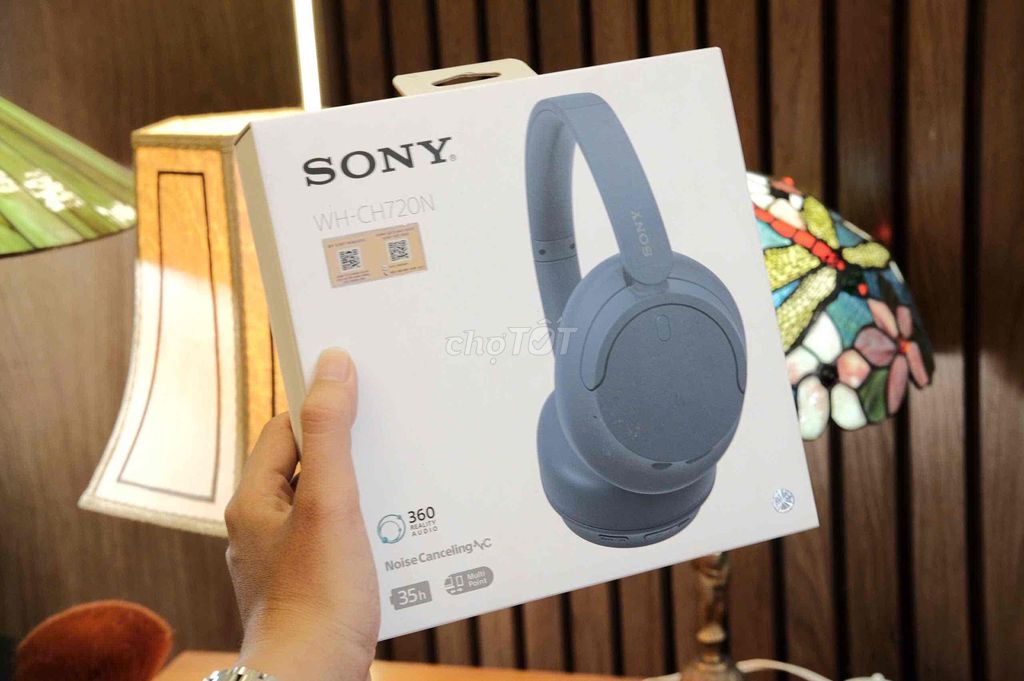 Tai nghe Sony WH-CH720N Xanh dương New Fullbox. Mua bán Tivi, Âm thanh tại Quận Bình Thạnh Tp Hồ Chí Minh được đăng bởi Vân Anh 2Tech House hình 1