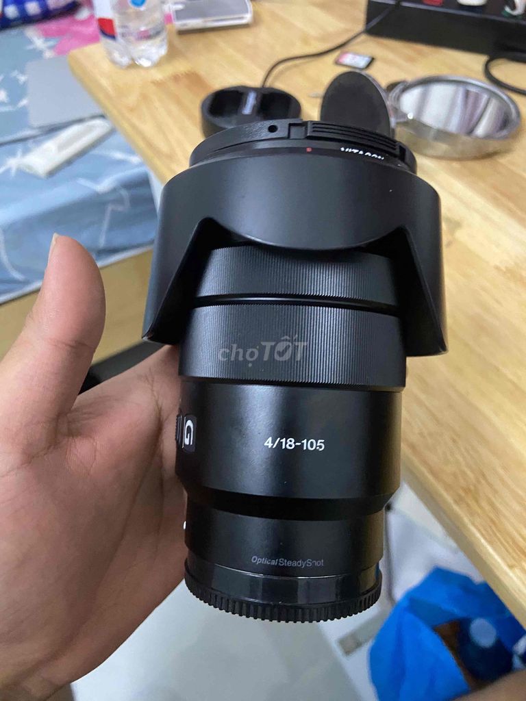 Ống kính Sony 18-105mm F4 Đen. Mua bán Máy ảnh, Máy quay tại Quận 12 Tp Hồ Chí Minh được đăng bởi Hoàng Anh hình 1