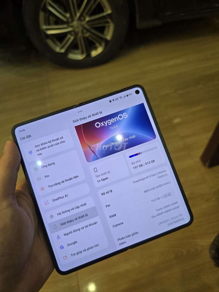OnePlus Open (Oppo Find N3) 512GB Đen. Mua bán Điện thoại tại Huyện Hoa Lư Ninh Bình được đăng bởi Lâm hình 1