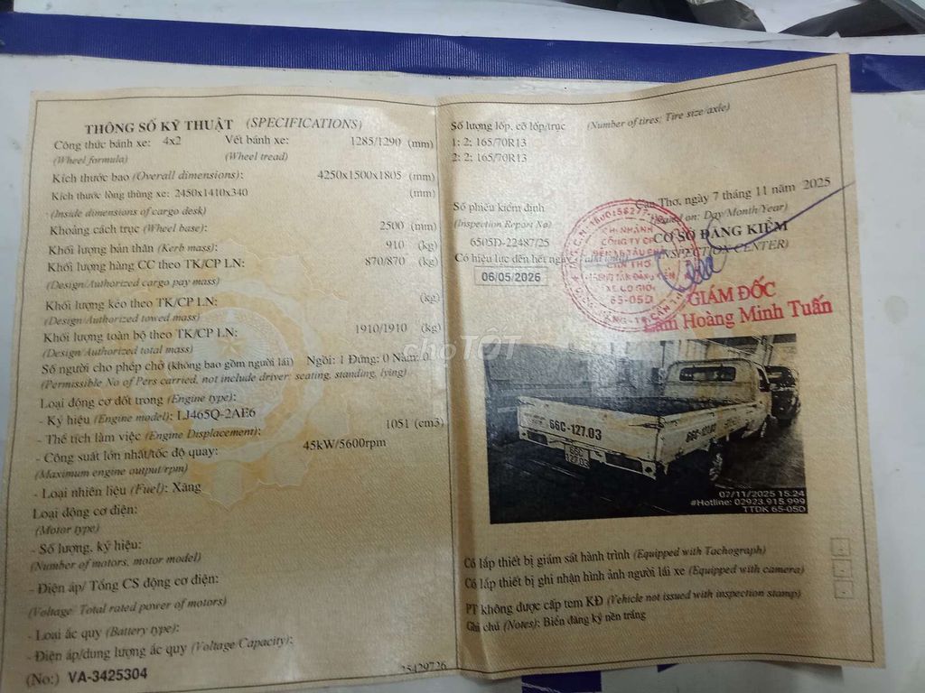 Xe tải Dong ben 1 tấn. Mua bán Xe tải, xe ben tại Quận Cái Răng Cần Thơ được đăng bởi Repair Sevice hình 6