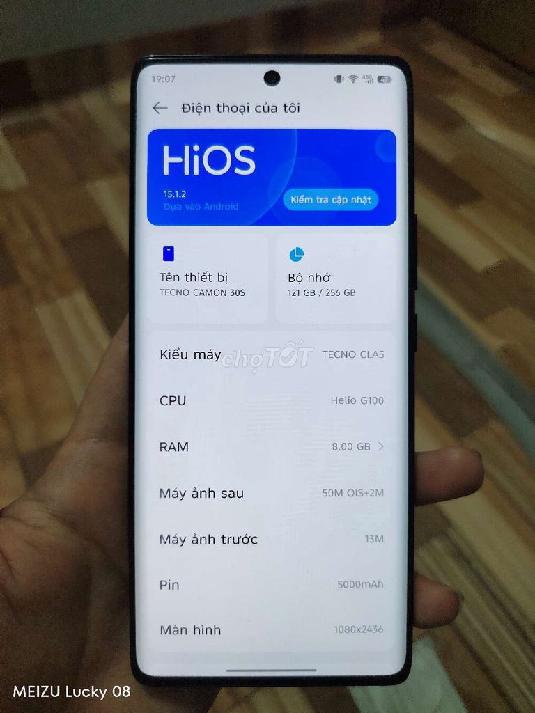 TECNO CAMON 30S 256GB Đen. Mua bán Điện thoại tại Thành phố Cà Mau Cà Mau được đăng bởi Hữu Thuận hình 1
