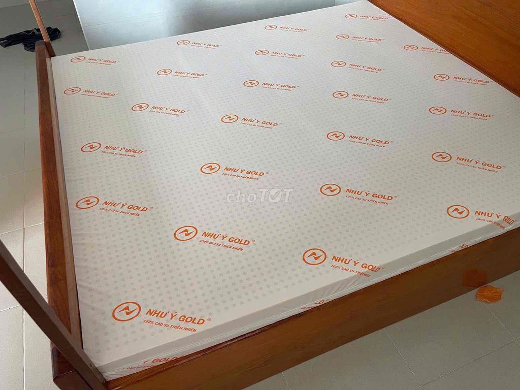 Nệm Như Ý Gold Cao su thiên nhiên 1m6x2m. Mua bán Giường, chăn ga gối nệm tại Thành phố Vĩnh Long Vĩnh Long được đăng bởi Long Vĩnh hình 1