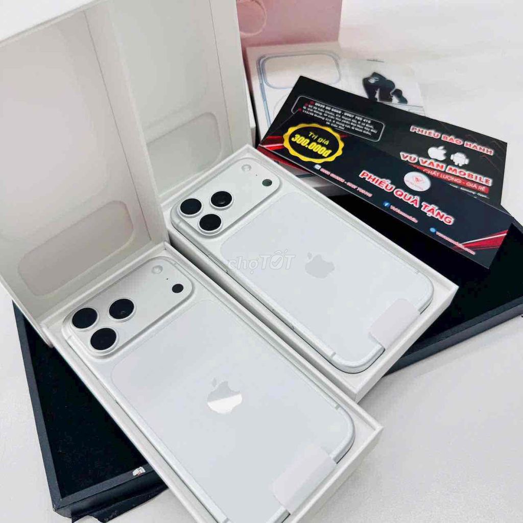 iPhone 17 Pro Max 256GB Trắng Likenew. Mua bán Điện thoại tại Quận Cái Răng Cần Thơ được đăng bởi Vũ Vân Mobile Cần Thơ hình 1