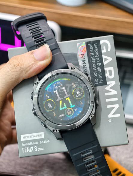 Garmin Fenix 8 Đen 51mm. Mua bán Thiết bị đeo thông minh tại Quận Tân Bình Tp Hồ Chí Minh được đăng bởi Hội Đồ Điện Tử hình 1