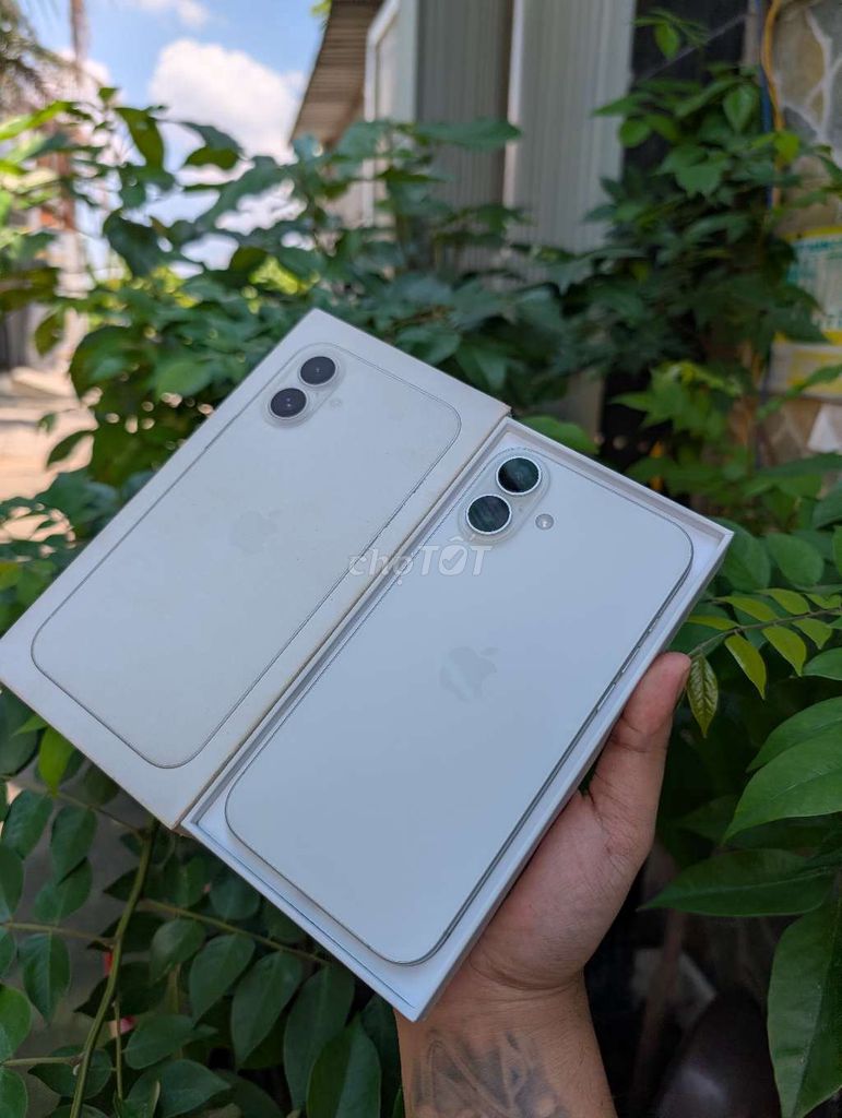 Apple iPhone 16 Plus 128GB Trắng Việt Nam 99%. Mua bán Điện thoại tại Huyện Bình Chánh Tp Hồ Chí Minh được đăng bởi Lâm mobiphone hình 1