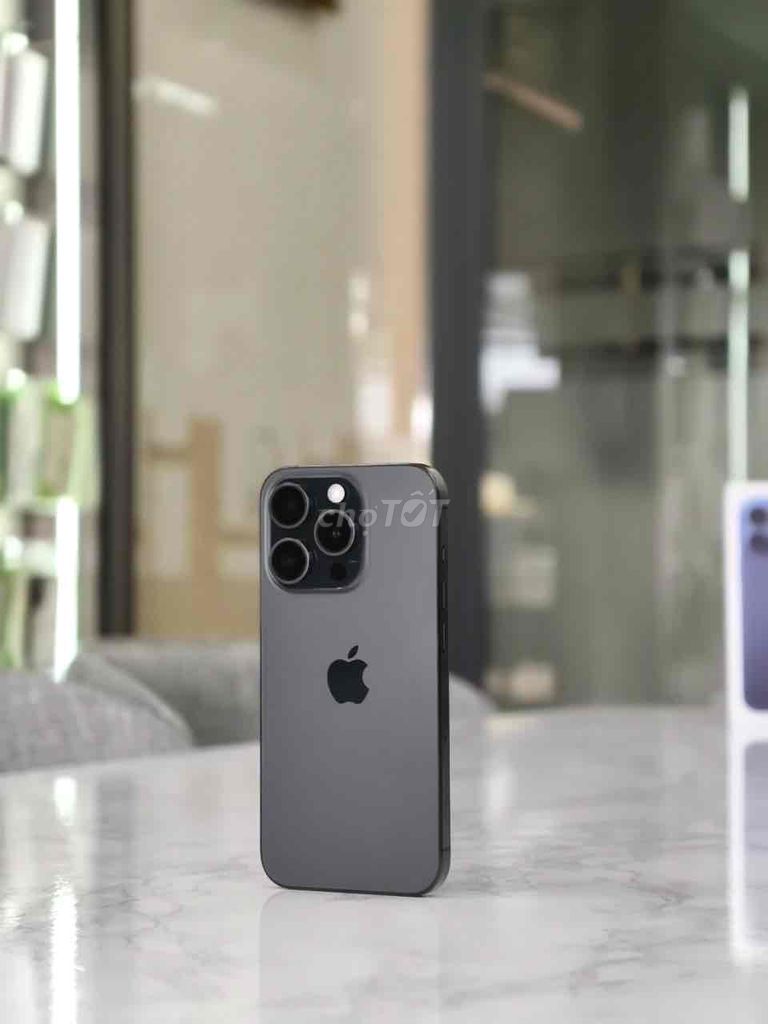 iPhone 15 Pro 128GB Đen 99% Có sim. Mua bán Điện thoại tại Thành phố Cà Mau Cà Mau được đăng bởi Thanh phong  hình 1