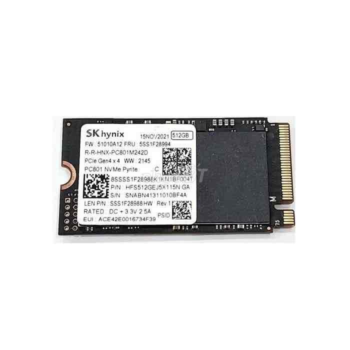 Ổ cứng SSD SK Hynix PC801 512GB. Mua bán Linh kiện (RAM, Card...) tại Huyện Bình Chánh Tp Hồ Chí Minh được đăng bởi Gia Nguyen hình 1