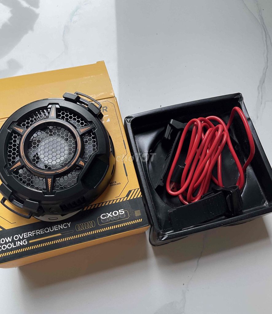 Sò lạnh tản nhiệt điện thoại MEMO CX05 Đen. Mua bán Phụ kiện (Màn hình, Chuột...) tại Thành phố Tây Ninh Tây Ninh được đăng bởi QA hình 1