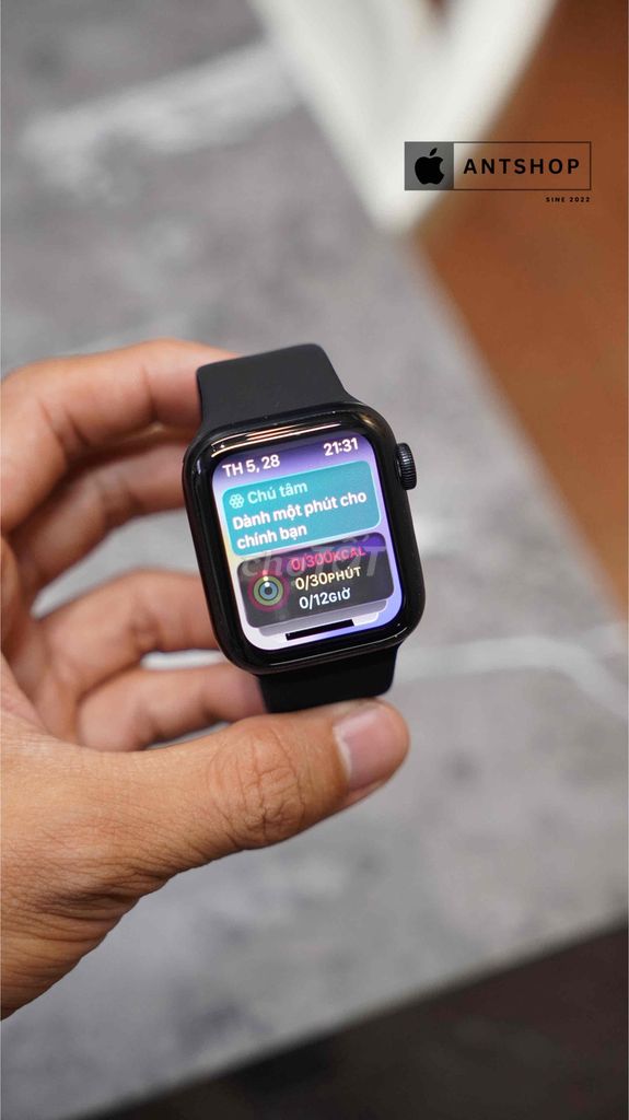 Apple Watch SE3 40mm Đen Đẹp 97%. Mua bán Thiết bị đeo thông minh tại Thành phố Biên Hòa Đồng Nai được đăng bởi ANT SHOP BIÊN HOÀ hình 1