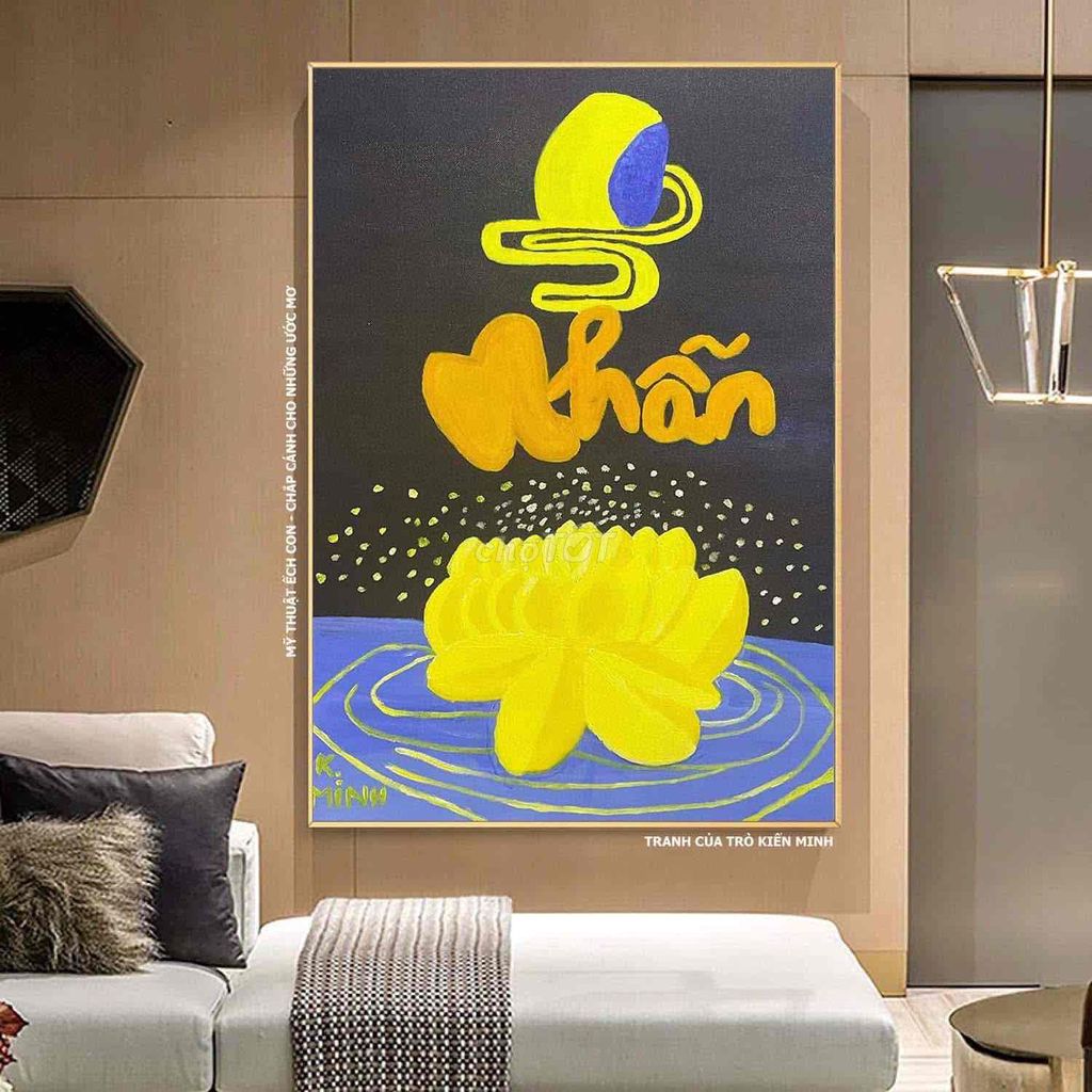 Tranh treo tường Vải Canvas. Mua bán Đồ sưu tầm, đồ cổ tại Quận 1 Tp Hồ Chí Minh được đăng bởi Minh Tạ hình 1