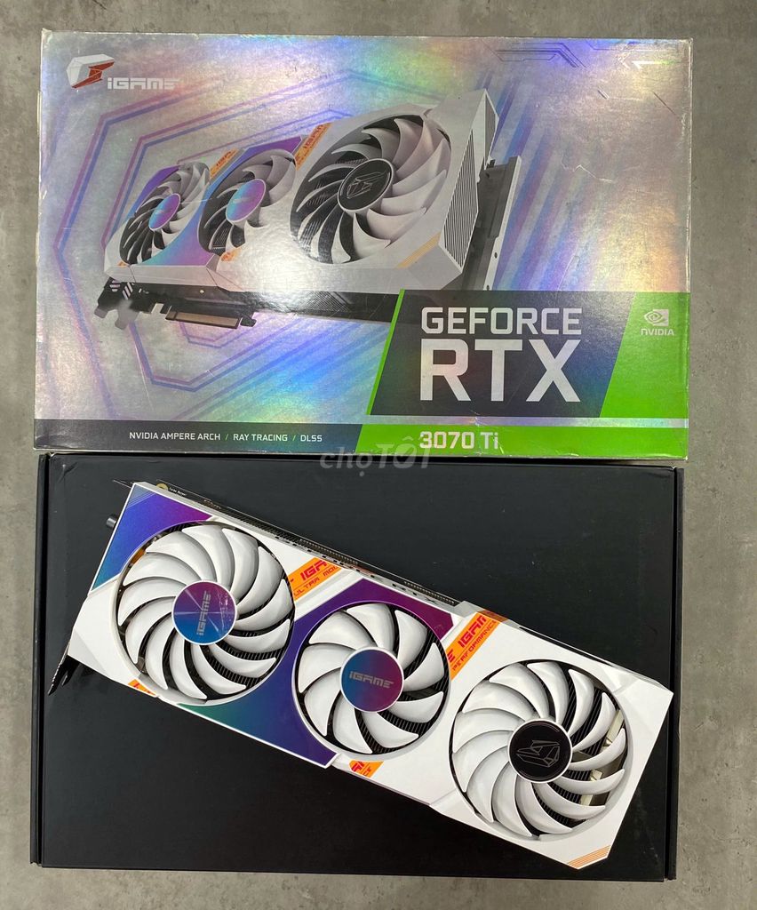 RTX 3070Ti 8G Colorful Ultrawhite FULL BOX