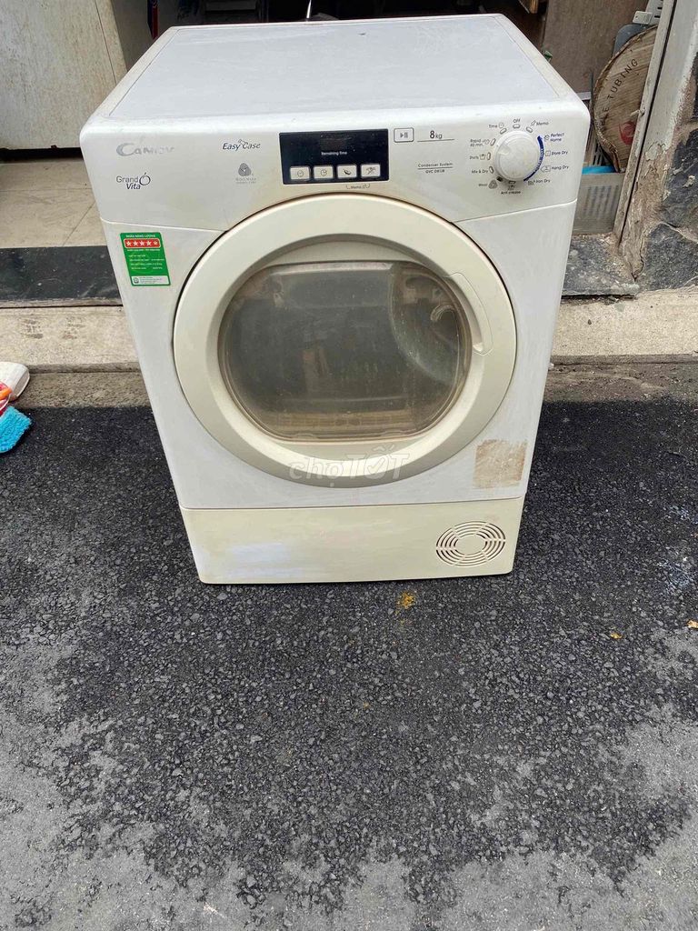 Máy sấy quần áo Candy GVC D813B 8kg Trắng. Mua bán Máy giặt tại Quận Tân Bình Tp Hồ Chí Minh được đăng bởi Hải Lê hình 1