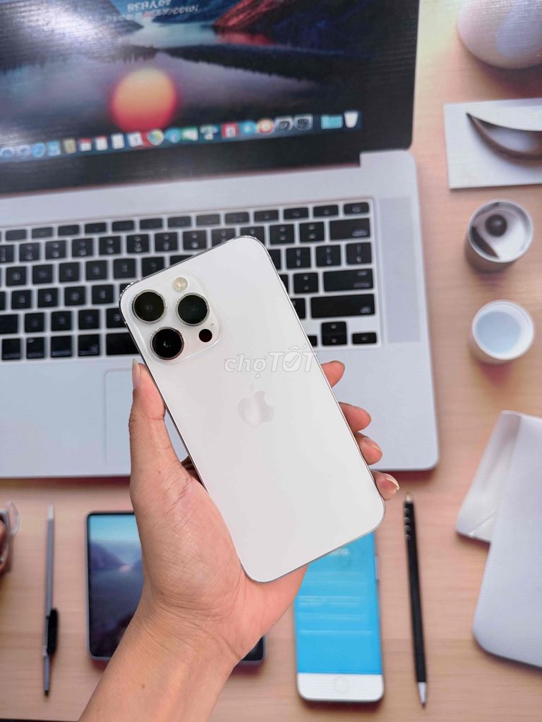 Apple iPhone 14 Pro Max 128GB Trắng. Mua bán Điện thoại tại Huyện Châu Đức Bà Rịa - Vũng Tàu được đăng bởi Lê Quang Sáng hình 1