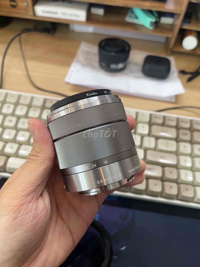 Ống kính Sony 18-55mm E-mount Bạc. Mua bán Máy ảnh, Máy quay tại Quận Phú Nhuận Tp Hồ Chí Minh được đăng bởi Lam Vy  hình 1