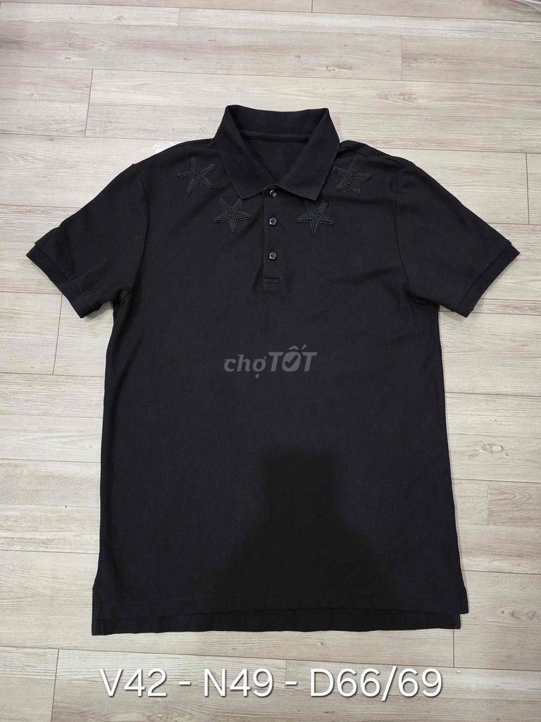 Áo Polo GIVENCHY L Đen Unisex. Mua bán Quần áo tại Quận Long Biên Hà Nội được đăng bởi Chuyên đồ Aut Nam hình 1