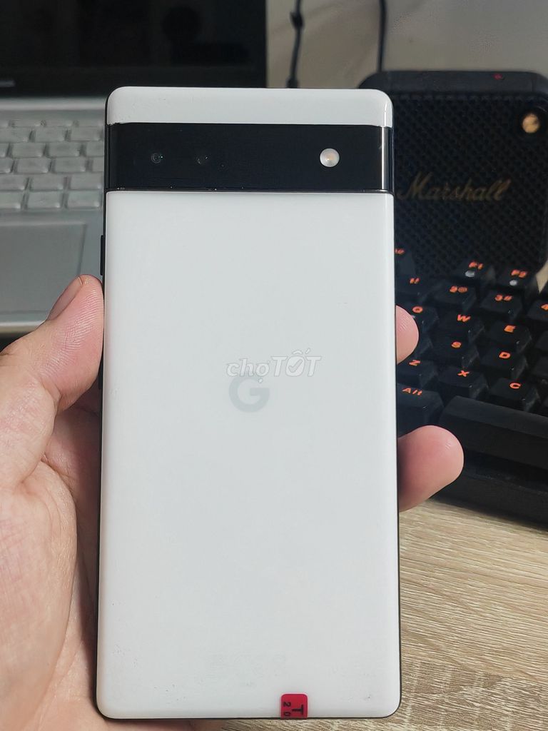 Google Pixel 6a Trắng Đã sử dụng. Mua bán Điện thoại tại Quận Bắc Từ Liêm Hà Nội được đăng bởi Hognose  hình 1