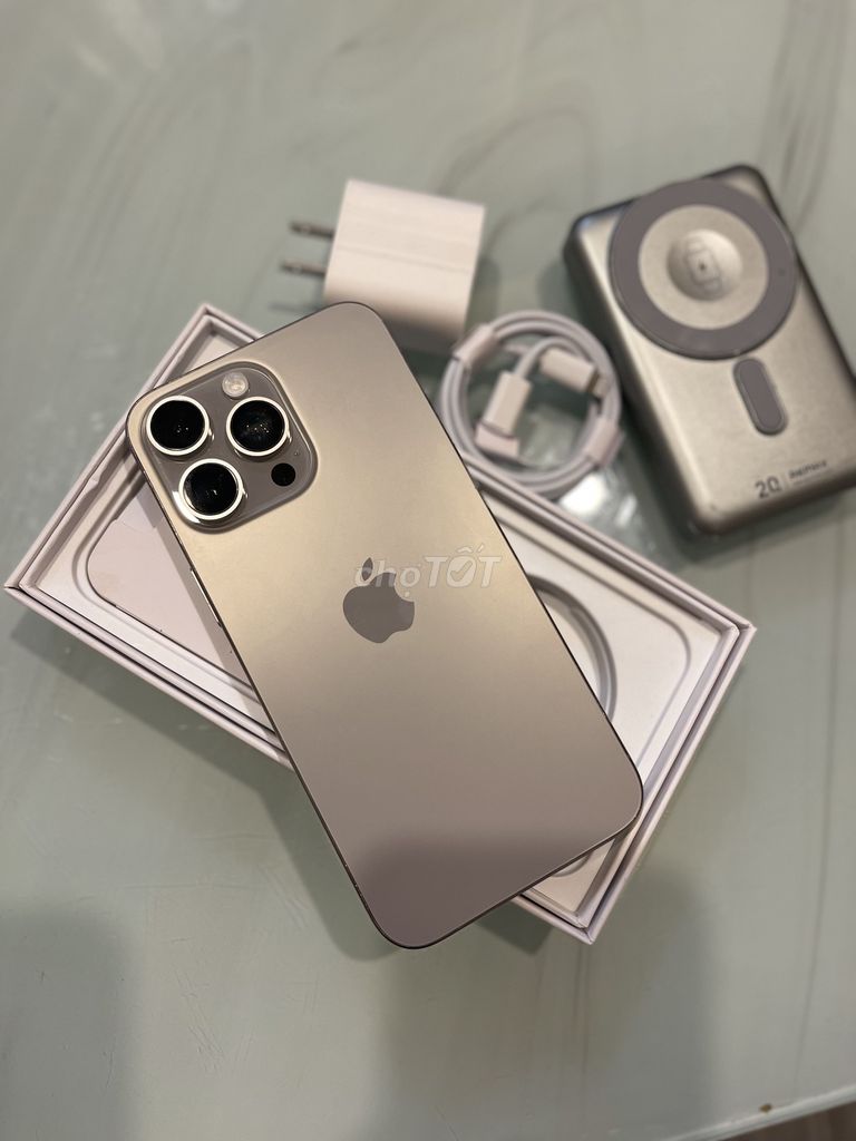 Apple iPhone 15 Pro Max Xám Mỹ. Mua bán Điện thoại tại Quận Tân Bình Tp Hồ Chí Minh được đăng bởi Chang chang hình 1