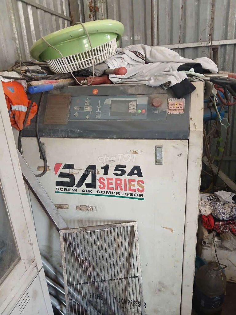 Máy nén khí Fusheng SA-15A 15kW. Mua bán Đồ chuyên dụng, Giống nuôi trồng tại Thành phố Dĩ An Bình Dương được đăng bởi Luông hình 1