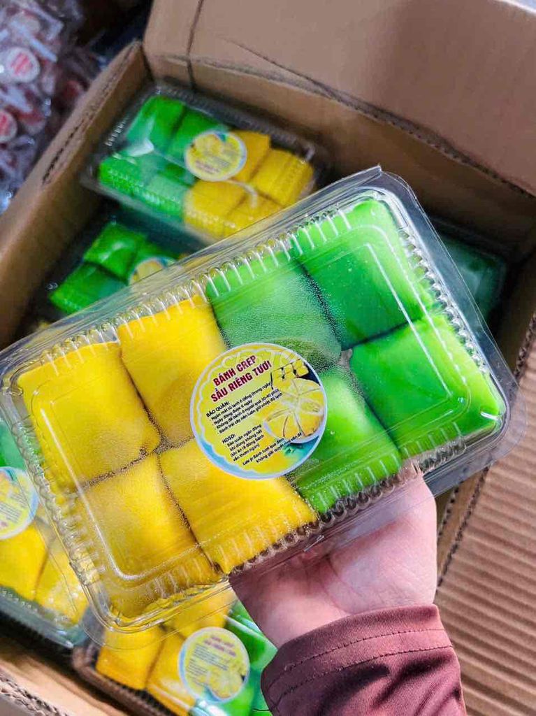 Bánh Crepe Sầu riêng. Mua bán Đồ ăn, thực phẩm và các loại khác tại Huyện Bình Chánh Tp Hồ Chí Minh được đăng bởi Trần Như hình 1