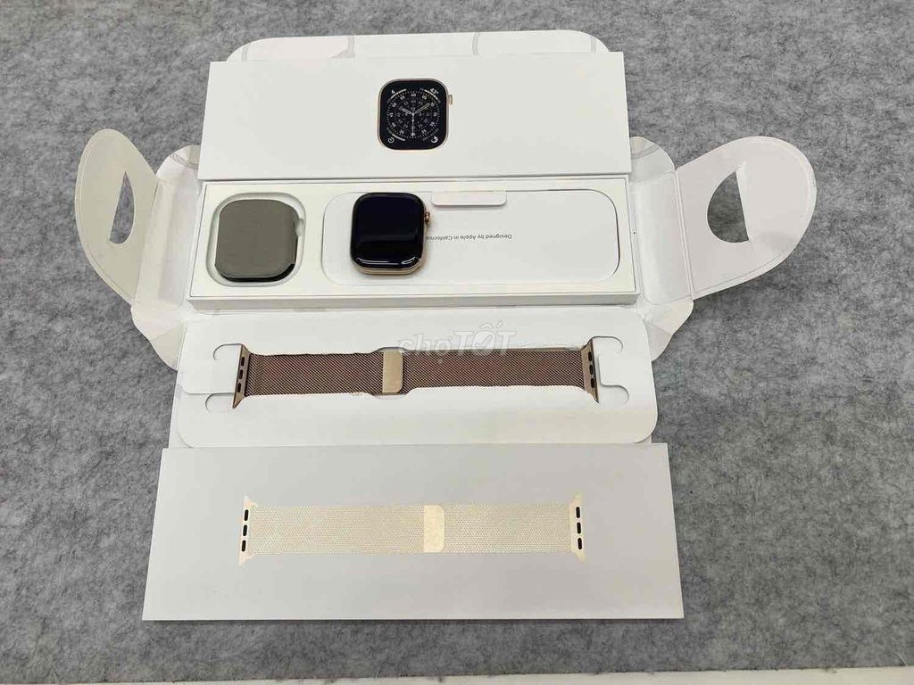 Apple Watch Series 11 Titan 42mm Vàng. Mua bán Thiết bị đeo thông minh tại Huyện Krông Pắc Đắk Lắk được đăng bởi Ken Ken hình 1