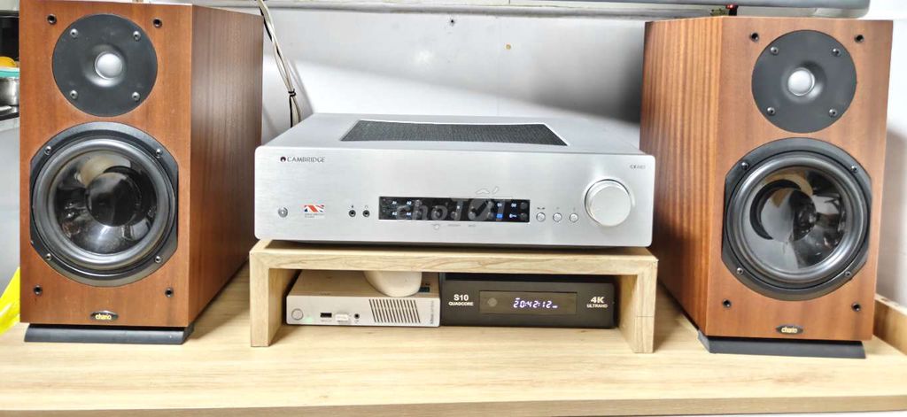 Loa Chario và Amply Cambridge. Mua bán Tivi, Âm thanh tại Quận Bình Thạnh Tp Hồ Chí Minh được đăng bởi Audio hình 1