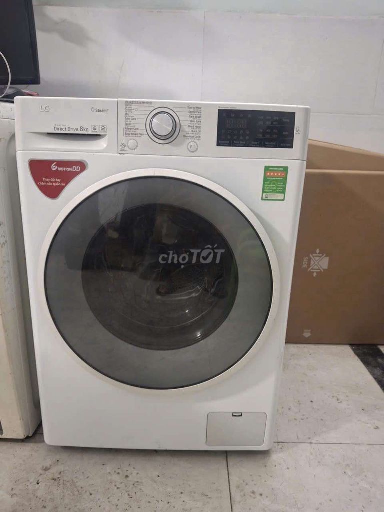 Thanh lý máy giặt LG inverter 8kg chạy tốt. Mua bán Máy giặt tại Quận 1 Tp Hồ Chí Minh được đăng bởi Điện Máy giá tốt hình 1