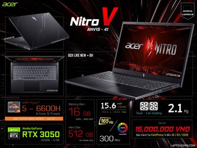 Acer Nitro V 2025 ANV15 - 41 [ Box Like New + BH ]
