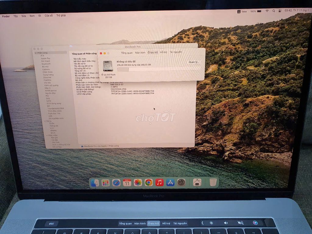 Macbook Pro 2019 15inch