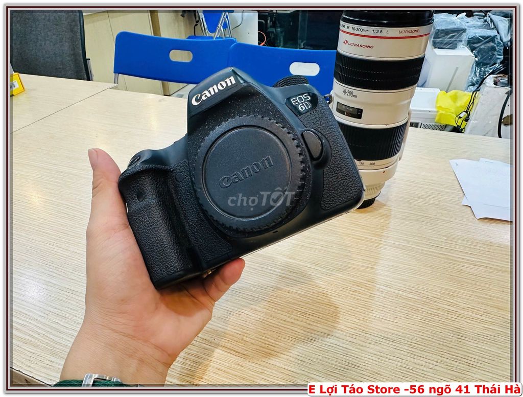 E pass Máy ảnh Canon 6D Fullframe + 85 F1.8. Mua bán Máy ảnh, Máy quay tại Quận Đống Đa Hà Nội được đăng bởi Nguyễn Tiến Lợi hình 1