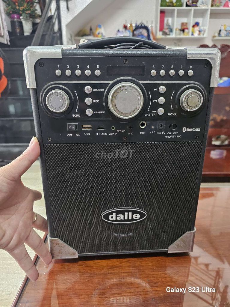 Loa Bluetooth Daile Đen. Mua bán Tivi, Âm thanh tại Quận 7 Tp Hồ Chí Minh được đăng bởi Thanh hình 1