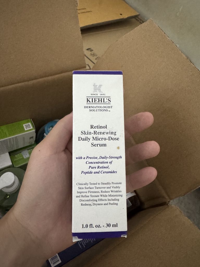 Kiehl's Retinol Micro-Dose 30ml chống loã hoá da