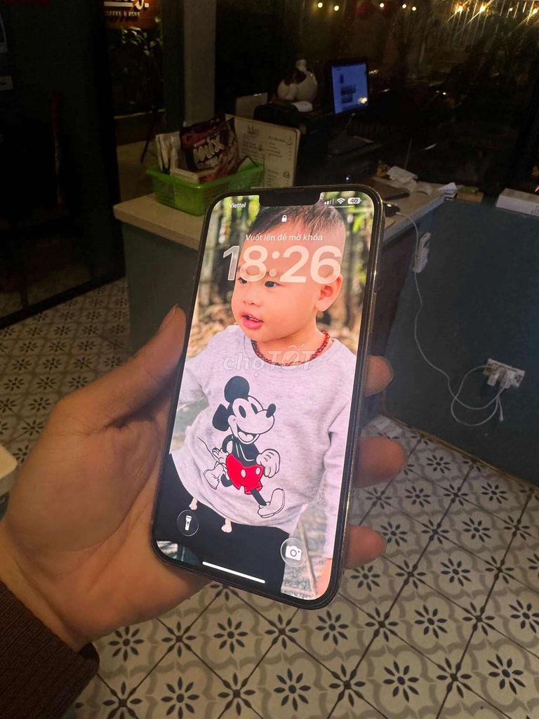 Apple iPhone 13 Pro Max Bạc. Mua bán Điện thoại tại Thành phố Vinh Nghệ An được đăng bởi Fong O Sad hình 1