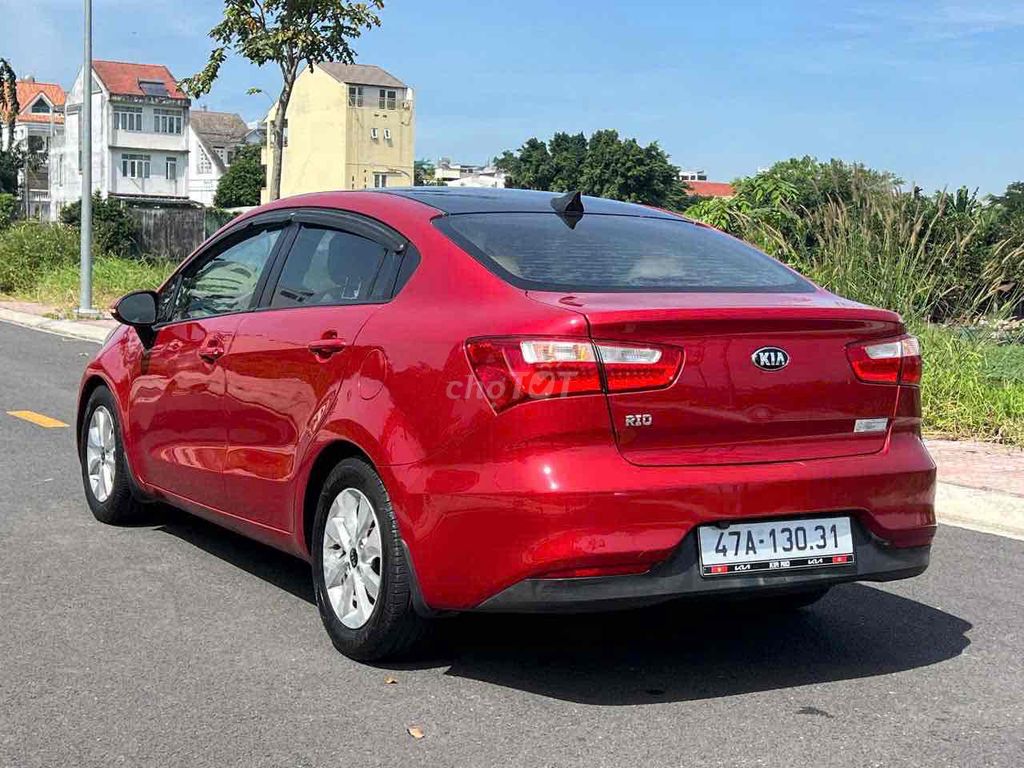 Kia Rio 2015 Số tự động màu Đỏ. Mua bán Ô tô tại Quận 12 Tp Hồ Chí Minh được đăng bởi TRƯƠNG CHÍ LÂM hình 14