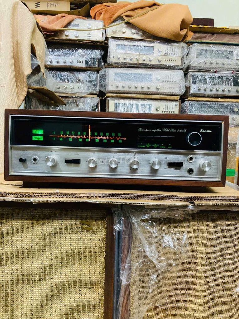 Ampli Sansui 5000x pow nhả . Mua bán Tivi, Âm thanh tại Quận Hoàng Mai Hà Nội được đăng bởi Hà Anh hình 1