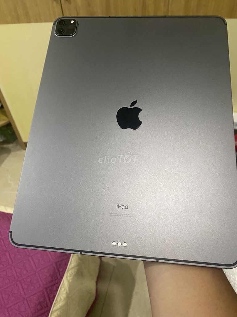 Ipad Pro M1 12.9 256g 5g Zin pin 95%