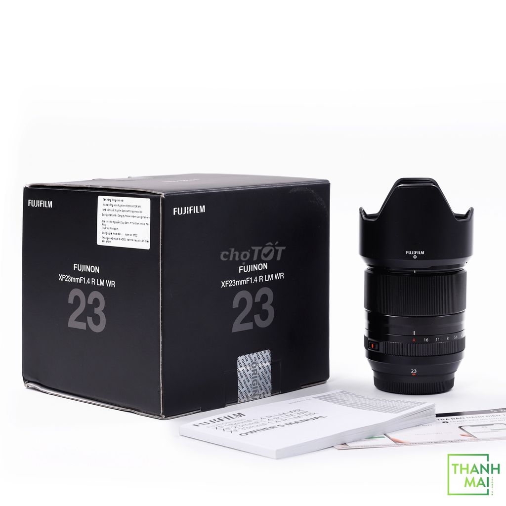 Ống kính Fujifilm XF 23mm F1.4 R LM WR | Nhập Khẩu