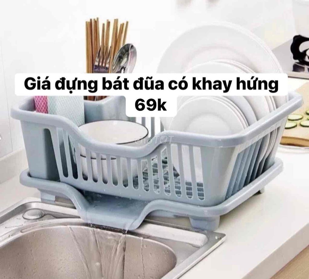 Giá đựng bát đũa Nhựa Xám. Mua bán Dụng cụ nhà bếp tại Quận Bắc Từ Liêm Hà Nội được đăng bởi Chiến hình 1