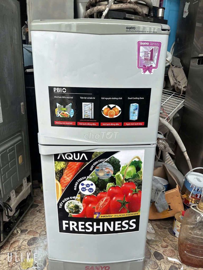 Tủ lạnh Sanyo 110 lít đã sử dụng. Mua bán Tủ lạnh tại Quận Ninh Kiều Cần Thơ được đăng bởi Hữu Nghị Mua Bán Mặt Hàng Điện Lạnh hình 1