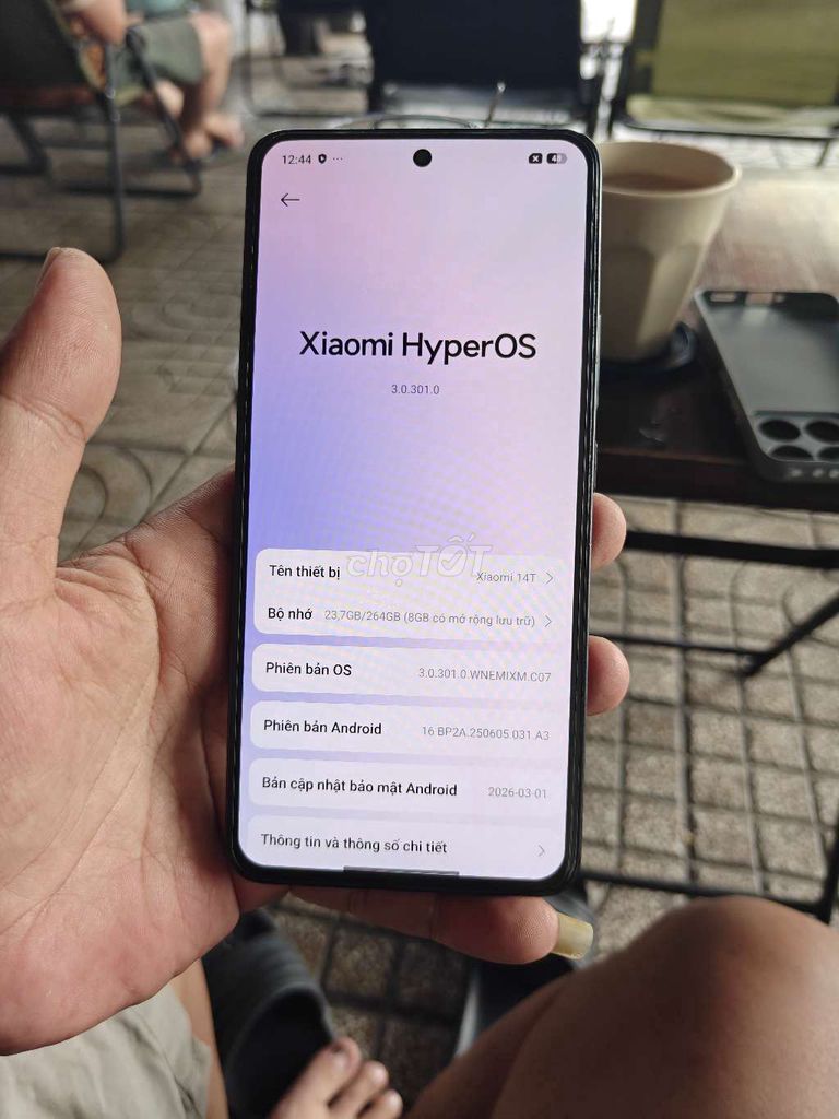 Xiaomi 14T 256GB Đen 12GB. Mua bán Điện thoại tại Quận Tân Phú Tp Hồ Chí Minh được đăng bởi huy  hình 1