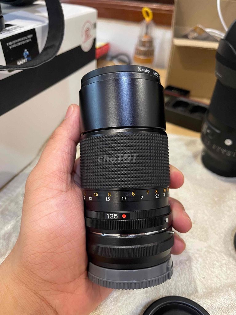 Ống kính Konica Hexanon AR 135mm F3.2. Mua bán Máy ảnh, Máy quay tại Quận Sơn Trà Đà Nẵng được đăng bởi Hoang Tran hình 1