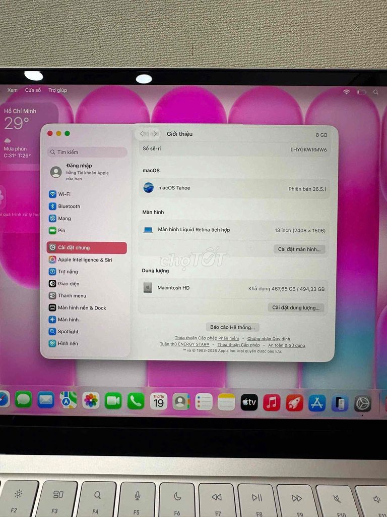 Apple MacBook Neo 13 inch 8GB/512GB Hồng. Mua bán Laptop tại Quận 3 Tp Hồ Chí Minh được đăng bởi Tuấn Nguyễn hình 1